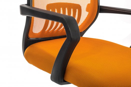 Стул Point оранжевый / черный