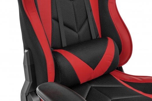 Компьютерное кресло Kano черное / красное