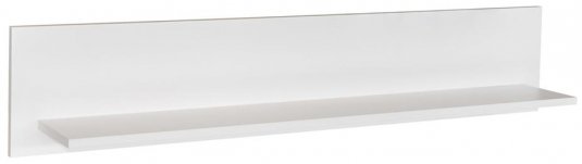 Полка Бэль 10.107 белый премиум  - Уцененный экземпляр